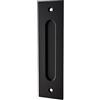 Amig - Maniglia porta scorrevole da infilare - 220 x 60 mm acciaio nero - Per porte da 25 a 45 mm - Installazione discreta e sicura - Mod. SD040