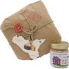 Tesori Di Sicilia Panettone Artigianale Pandorato con Crema di Nocciola 200g, incartato a mano, Panettone a lievitazione Naturale con Lievito Madre 1,100Kg, Idea regalo Natale