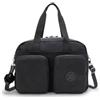 Kipling Cool Defea XL, Borsone a Tracolla in Poliestere Riciclato, 44 x 31,5 x 21 cm, 28L, Nero