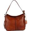 Superior Leather - Borse hobo in vera pelle per le donne - Borse in pelle alla moda per lavoro, lavoro, scuola, università, viaggi (marrone), Marrone chiaro, Large