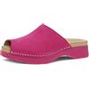 Dansko Ravyn Sandalo da donna con punta aperta, scarpe colorate ed eleganti con fodera in tessuto riciclato e tomaia in pelle, comfort leggendario per tutto il giorno