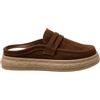 Xinghuanhua Mocassini Mules Senza Tallone Uomo Pelle Scamosciata Scarpe Slip On Leggere Casual per Uso Quotidiano