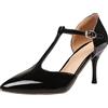 Gicoiz Appuntito Tacco a Spillo Scarpe Donna Sposa Vernice Sandal
