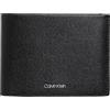 Calvin Klein Ck Median Trifold 10cc W/Coin K50k509993 Portafogli, Nero, OS, Black, Taglia unica