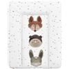 CEBA BABY Morbido materassino per fasciatoio, 50 x 70 cm, per fasciatoio per fasciatoio, Basic, Oeko-Tex® Standard 100 (animali carini)