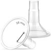 Maymom MyFit Schermi Compatibili con Tiralatte Medela PersonalFit, Freestyle, Harmony e Maxi, Adatti per Connettore Flex, Confezione da 2, 28 mm