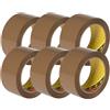 Scotch 3M Scotch 371 Nastro imballaggio, marrone, 50 mm x 66 m, 6 rotoli