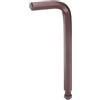 QUARKZMAN Chiave Esagonale a Brugola a Testa Sferica 8mm Acciaio S2 Rosso