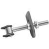 SOTECH Cerniera per porta regolabile 2 x M16 x 185 mm con piedini saldati | Ferramenta per in acciaio