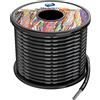 Haerkn 3.3mm² 12AWG Silicone Fili elettrici Nero colori 10 metri Cavo Elettrico filo di rame stagnato a più fili Alta Temperatura Resistente