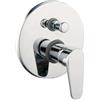 AMBRA WATER Rubinetto miscelatore monocomando incasso doccia cromato 2 uscite serie pink 2.0, Attacco 1/2