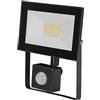 POLY POOL - PP3137 Proiettore Luce LED da Esterno Portatile 20W 1800LM - Faretto con Sensore Crepuscolare con Staffa Fissaggio Regolabile - Faro LED Esterno Impermeabile da Garage Cantiere Campeggio