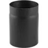 PARKANEX Tubo per canna fumaria, diametro 150 mm, lunghezza 25 cm, tubo in acciaio resistente al calore, robusto, per camino, stufa, caldaia, sistema di scarico dei gas di scarico