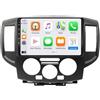 HUANQIN Touchscreen Auto Radio per Nissan NV200 NV 200 2009-2013 Car Radio Bluetooth/Wifi Car Stereo, Controllo Del Volante, Fm Controller Volante Bluetooth, 4 Nucleo 1G+16G