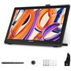 GAOMON Pro 19 PD1900 Tavoletta Grafica con Schermo 18,4 Pollici | Stilo G-Pro 16384 Livelli, Vetro Laminato, Precisione Cromatica, Ideale per Illustrator e Animatori