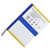 Backupower 32100140 - Batteria di ricambio compatibile con Tab 8 da 10,1, tablet da 3,7 V, 6580 mAh/24,34 Wh