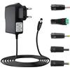 Diconu Alimentatore 24 V 1 A Adattatore CA Universale, Trasformatore 220 V-240 V DC5,5 x 2,1 mm per Nastro LED, Router, Fotocamera, Hub USB, Cavo 1 M, Nero