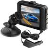 Generico Registratore di guida - Dash Cam per auto 67x26x50mm, videocamera HD 1080p FHD con grandangolare, registrazione in loop e visione notturna | Registratore per auto con, scheda da 3