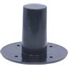 BaotyJie Supporto per Altoparlante Top Hat, Supporto per Altoparlante, per palo, per apparecchiature Audio Portatili Antiurto, Staffa di Montaggio, Style a