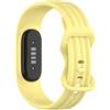 GIOPUEY Cinturini Compatibile con Google Fitbit Air, Morbido Silicone Cinturino [Resistente all'Usura] [Traspirante] - Yellow