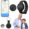 ElLLYYE Localizzatore GPS per Bambini Compatibile con iOS e Android, Senza Abbonamento,Cronologia dei Percorsi di 7 Giorni, Impermeabile IP67, Cinturino in Silicone Regolabile, Adatto a Bambini/Anziani/Chiave