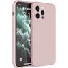 HAFFAN Custodia in Silicone TPU Compatibile con iPhone 13 Pro Max (6.7 inches), Cover Case Protettiva per Cellulare - Polvere di sabbia