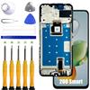 BOVDRO Compatibile con Honor 200 Smart LCD Display Pezzi di ricambio (con cornice) (con funzione di impronte digitali) per display LCD da 6,8, sostituzione convertitore digitale incluso kit di