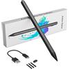 Arsandyn Surface Penna Pen - Surface Pro Penna Stilo per Surface Pro 11/9/10/8/X/7/6/5/4/3, Ricarica Rapida USB-C, Penna Copilota Surface Pro 11 per Surface Go 2/3/4/Book/Laptop/Studio