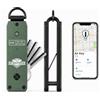DetailForge Air Key, organizer per chiavi fino a 4 chiavi, compatibile con Apple Find My, con funzione di ricerca Bluetooth e segnale acustico (verde)