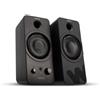 Woxter Big Bass 260 - Altoparlanti 2.1 (legno 150W, Subwoofer, metallo grata, di controllo del cavo del volume, AUX, per TV, PC e console di gioco), Colore Nero