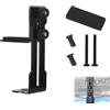 Fukaisu Scheda Video Staffa, Nero Lega Alluminio GPU Regolabile Supporto Portatore con Viti & Spugna GPU Anti-Abbassamento Supporto Montaggio per PC Gaming Computer Setup