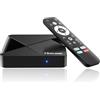 RUPA HS86 MINI14 Android 14.0 TV Box, Ultimo 2026 Box TV Android 8K con RAM 2G ROM 16G Rockchip RK3518 WiFi 6 BT5 3D HD 2K 4K @ 60FPS Smart TV Box Internet con Telecomando Bluetooth Streaming Media Player