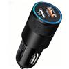 MDLSDE Caricatore accendisigari USB C, 60 W, caricatore rapido per auto, 12 V, PD, 30 W, QC, 30 W