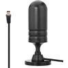 TrAdE Shop Traesio- Antenna TV Terrestre DVB-T Interno Esterno Amplificata 36 dBi per Auto Camper