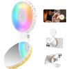 TELESIN Luce Selfie Magnetica RGB per iPhone MagSafe & Android | Attacco magnetico MagSafe | Luce RGB regolabile | Per selfie, live, trucco e videochiamate | Uso quotidiano | Per i viaggi