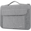 DOMISO 15 - 15,6 pollici Custodia per computer portatile, per laptop/IdeaPad ThinkPad/HP Spectre x360 Pavilion 15 Envy 15 / Dell XPS 15 / Apple/ASUS/Acer, Grigio
