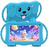 VESWWE Tablet Bambini 7 Pollici Tablet per Bambini 32GB Tablets Android con WiFi Custodia Protettiva Controllo Parentale Doppia Fotocamera (Blu)