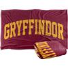 LOGOVISION Harry Potter Arched Gryffindor Coperta super morbida al tatto setoso - 91 x 147 cm