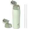 AORIN Borraccia Termica, Borraccia in Acciaio Inox 18/8, 750ml Borraccia Bambini, Bottiglia Termica Senza BPA e Perdite, Thermos per Sport, Outdoor e Pendolarismo con 2 Coperchi