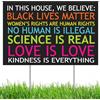 Mega Format Black Lives Matter - Cartello da cortile 30,5 x 45,7 cm, stampa UV su entrambi i lati, in plastica ondulata resistente alle intemperie, con paletto in metallo da 30,5 cm di altezza, per esterni,