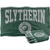 LOGOVISION Harry Potter Slytherin Seal Coperta super morbida al tatto setoso - 91 x 147 cm