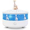 TROUSSELIER - Luce notturna - Proiettore di stelle Sophie la Giraffa 14 cm - Musicale - Rilevamento del Pianto - Ricaricabile USB