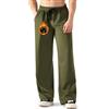 ineepor Pantaloni Tuta Uomo Invernali Baggy Felpati Pile Caldi Gamba Larga | Dritti Larghi Pantalone Sportivi,Cotone,Running Casual Joggers con Tasche Laterali Coulisse e Elastico in Vita,XS-5XL