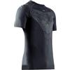 X-Bionic Twyce Run Maglia Manica Corta Uomo Blu/Nero L | Raffreddamento avanzato con zone fredde a Y, gestione umidità, comfort skin-friendly per corsa e trail