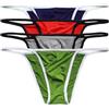 YUFEIDA Perizomi, String e Tanga da Uomo Intimo in modalità Comfort, Perizoma Sexy a Vita Bassa, Slip, Confezione di Intimo