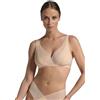 Lepel Reggiseno Donna VelaBra Belseno Tesoro 300, Senza Ferretto, Coppe Spacer in Microfibra, Tulle Incrociato, Sostegno Naturale e Comfort