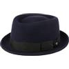 LIERYS CAPPELLISHOP Crushable Cappello Pork Pie Prodotto in Italia Unisex Autunno Inverno