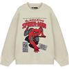 Marvel Felpa con cappuccio da uomo con scritta The Amazing Spiderman, felpa con cappuccio ufficiale dei fumetti, abbigliamento supereroe Peter Parker, regalo per lui