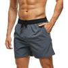 Arcweg Pantaloncini da Bagno Uomo Asciugatura Veloce Calzoncini da Bango Mare Beach Costume da Bagno Fodera Rete con Taschino e Coulisse Trunks