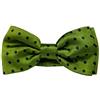 Avantgarde - Papillon Uomo Seta Verde Rosa Giallo Arancio Beige Azzurro Farfalla a Pois Blu